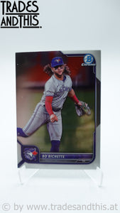 2022 Bowman Chrome Bo Bichette #81