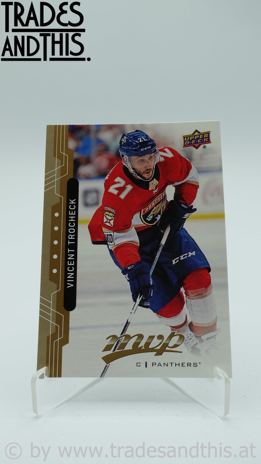 2018-19 Upper Deck MVP Vincent Trocheck #69 - Trades and This e.U.