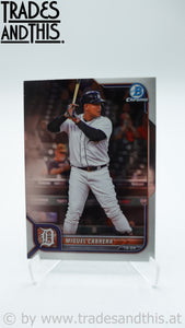 2022 Bowman Chrome Miguel Cabrera #88