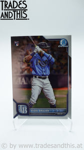 2022 Bowman Chrome Vidal Brujan #89 RC