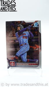 2022 Bowman Chrome Byron Buxton #94