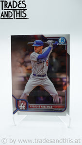 2022 Bowman Chrome Freddie Freeman #100
