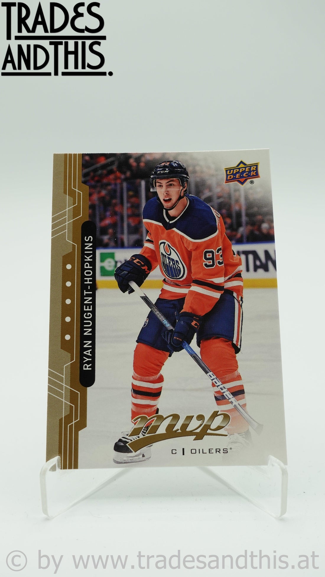 2018-19 Upper Deck MVP Ryan Nugent-Hopkins #85 - Trades and This e.U.