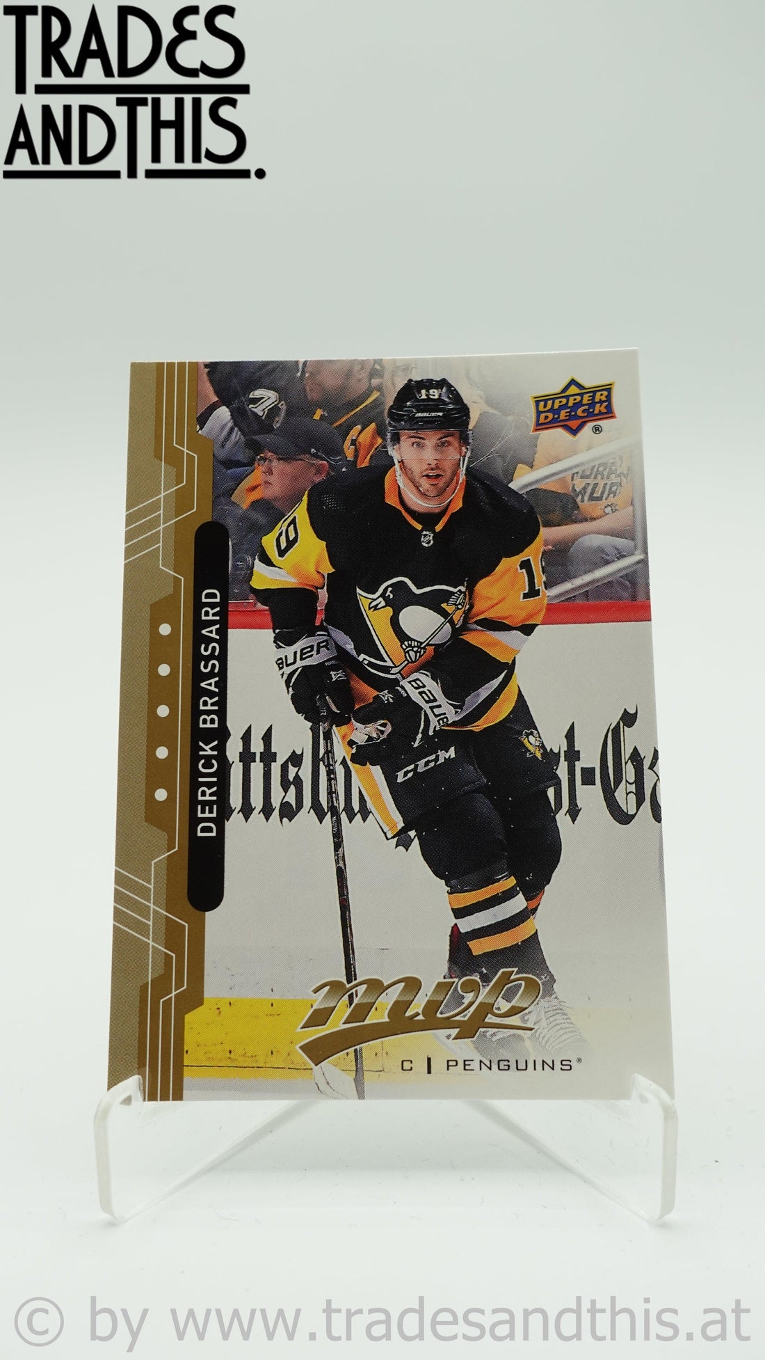 2018-19 Upper Deck MVP Derick Brassard #86 - Trades and This e.U.