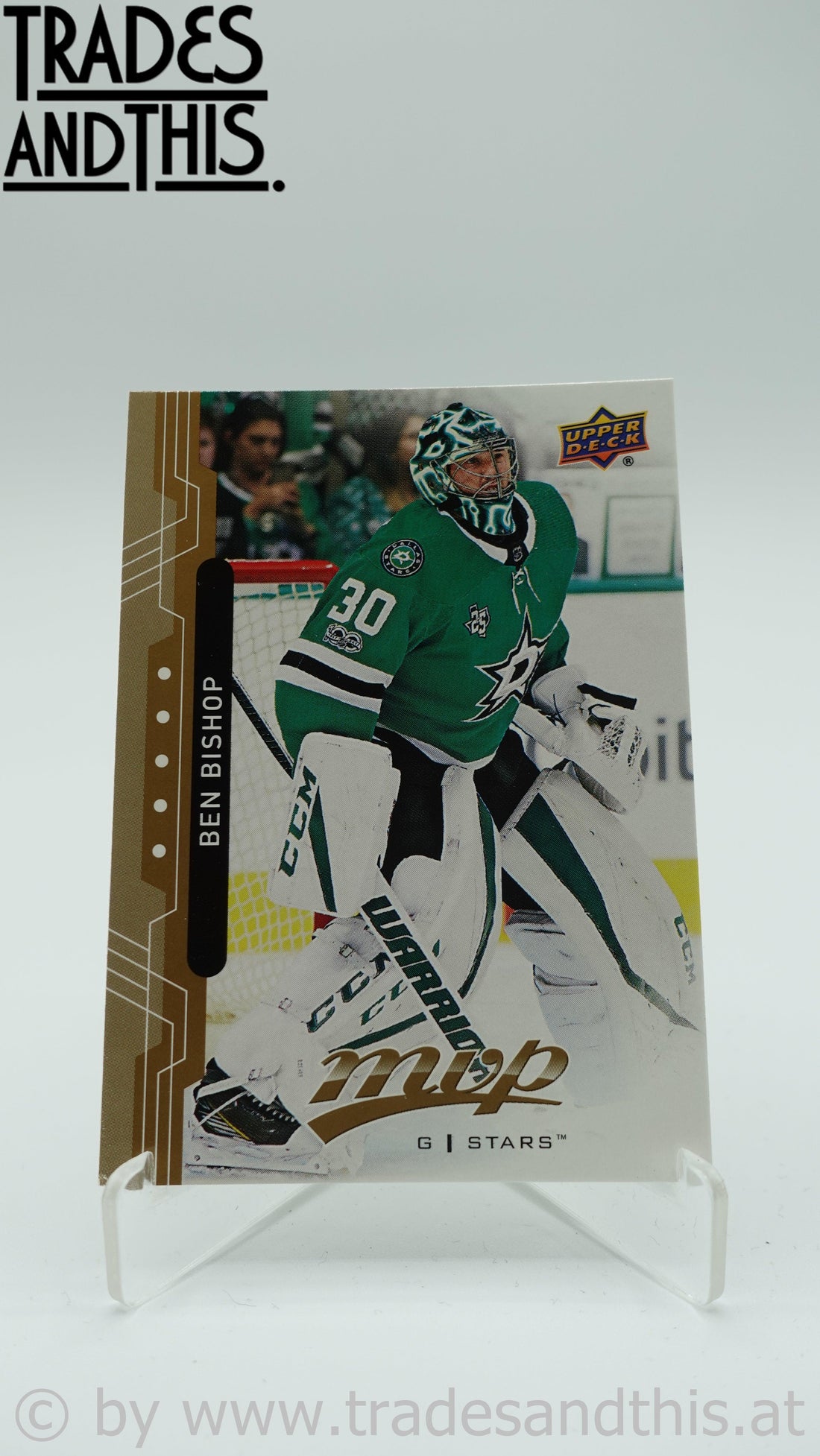 2018-19 Upper Deck MVP Ben Bishop #90 - Trades and This e.U.