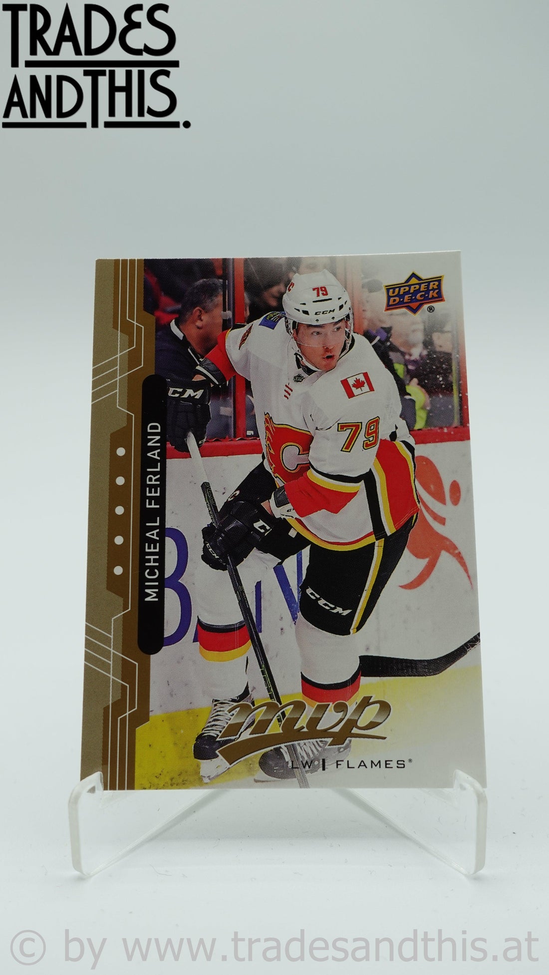 2018-19 Upper Deck MVP Michael Ferland #92 - Trades and This e.U.