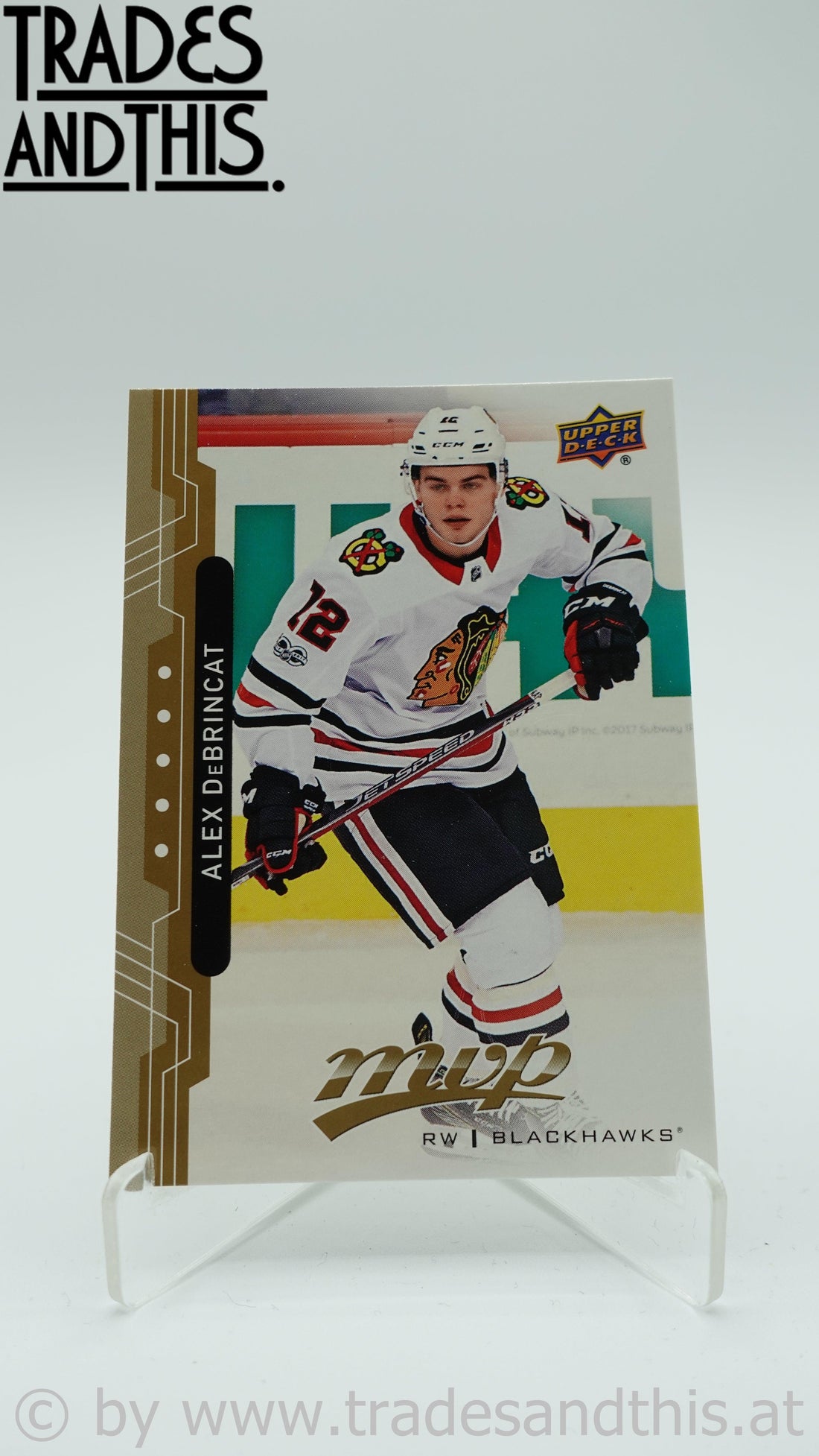 2018-19 Upper Deck MVP Alex DeBrincat #96 - Trades and This e.U.