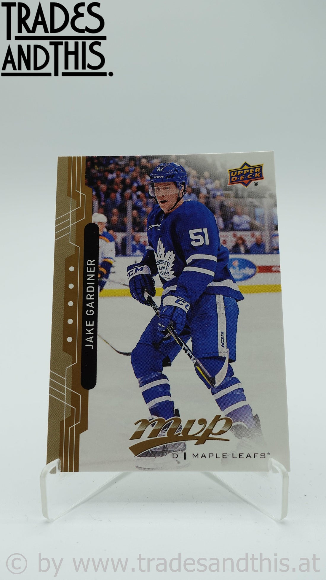 2018-19 Upper Deck MVP Jake Gardner #97 - Trades and This e.U.