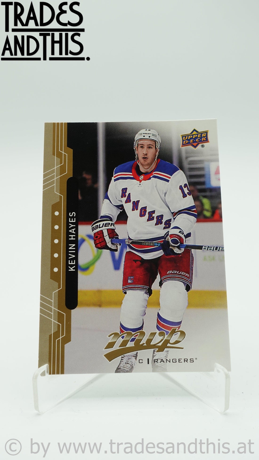 2018-19 Upper Deck MVP Kevin Hayes #106 - Trades and This e.U.