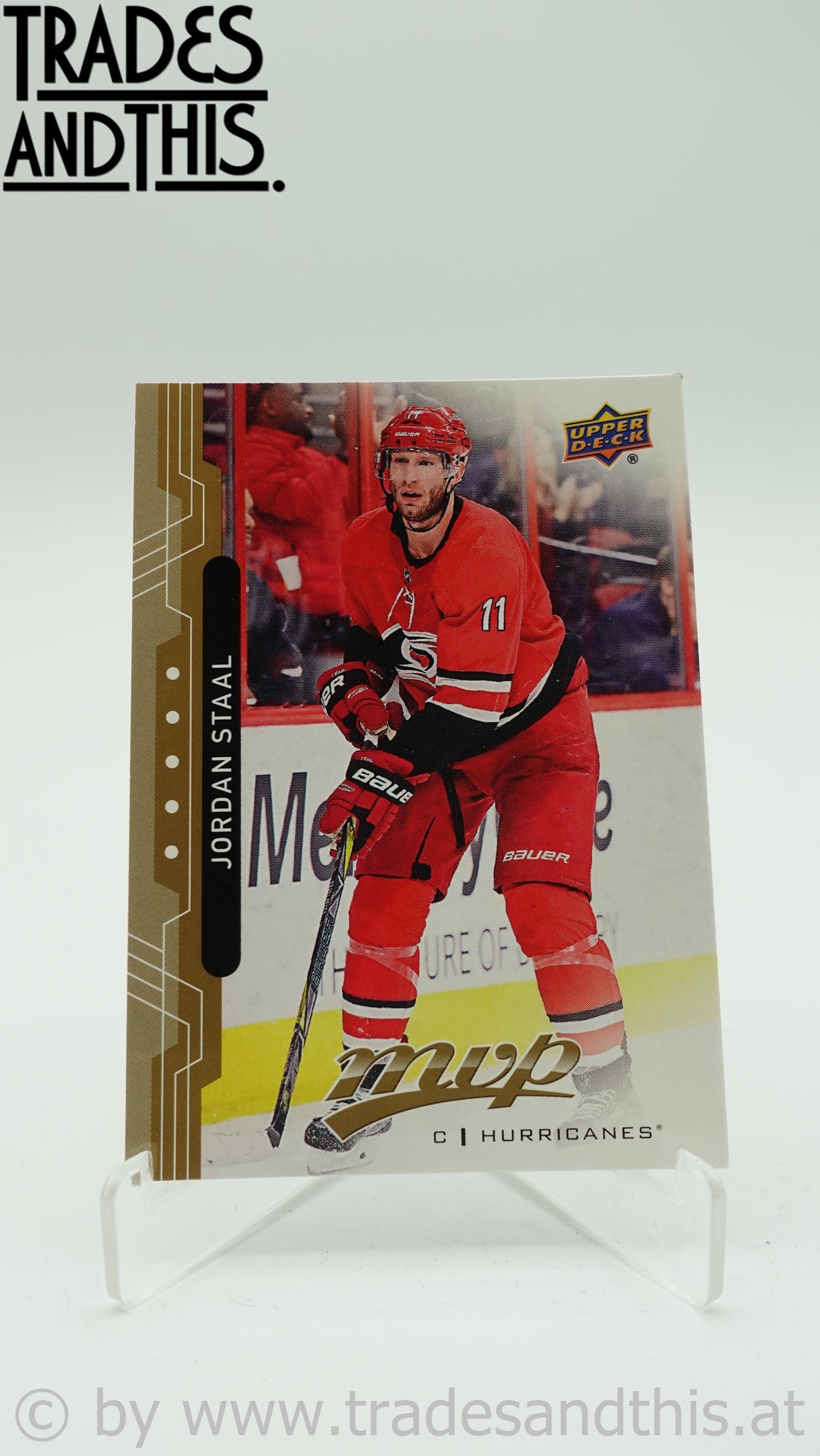 2018-19 Upper Deck MVP Jordan Staal #107 - Trades and This e.U.