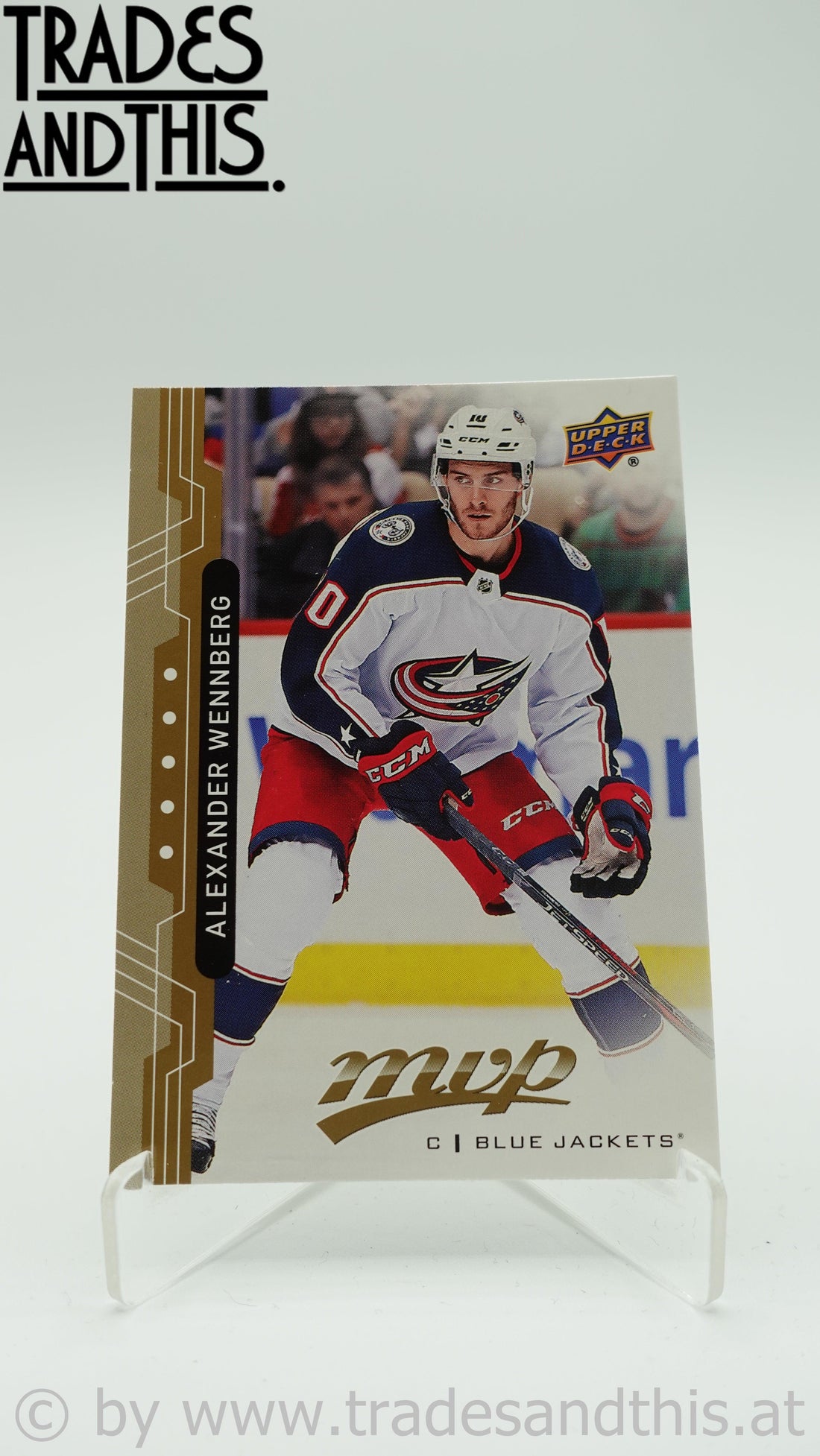 2018-19 Upper Deck MVP Alexander Wennberg #108 - Trades and This e.U.