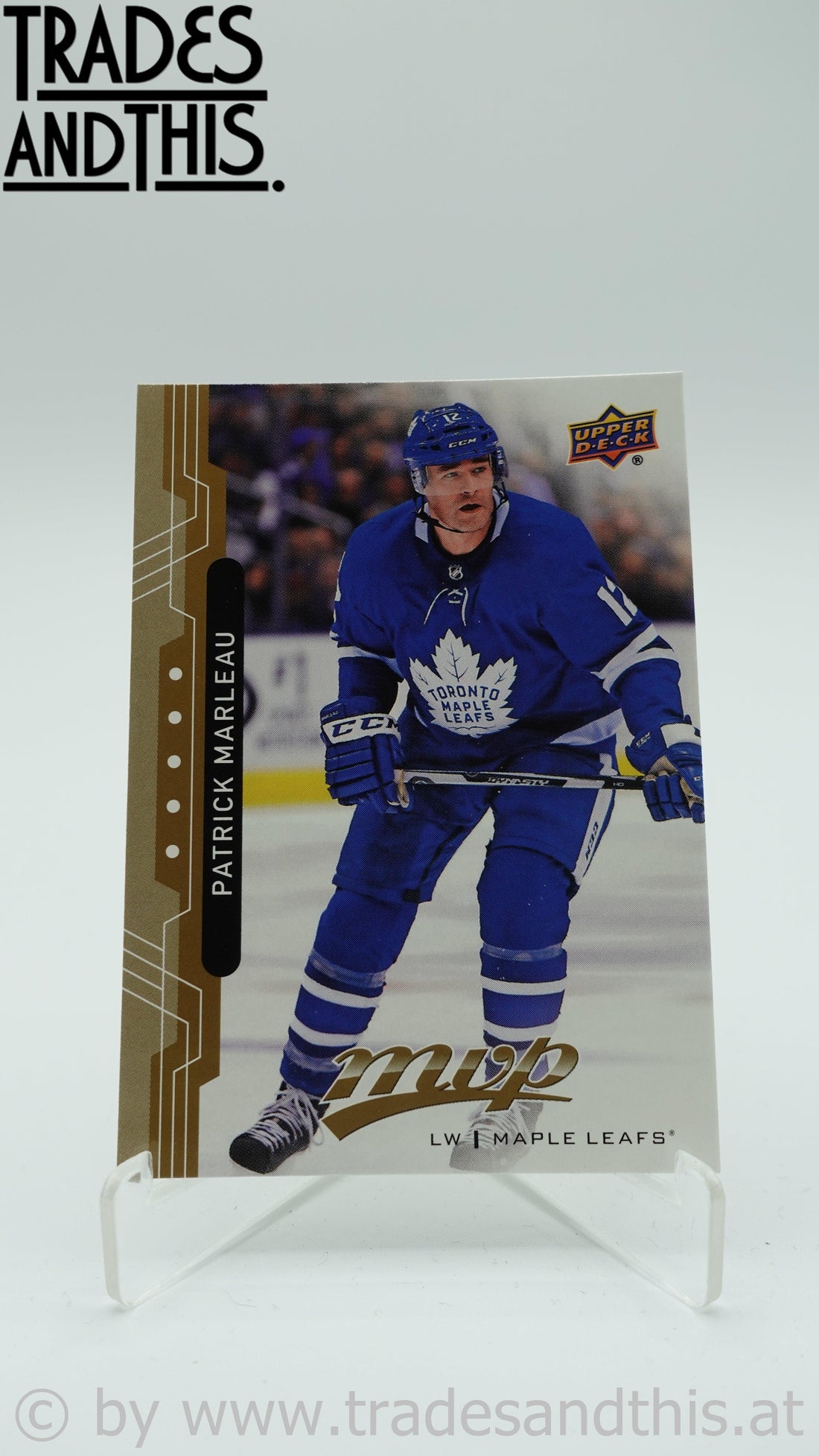 2018-19 Upper Deck MVP Patrick Marleau #110 - Trades and This e.U.