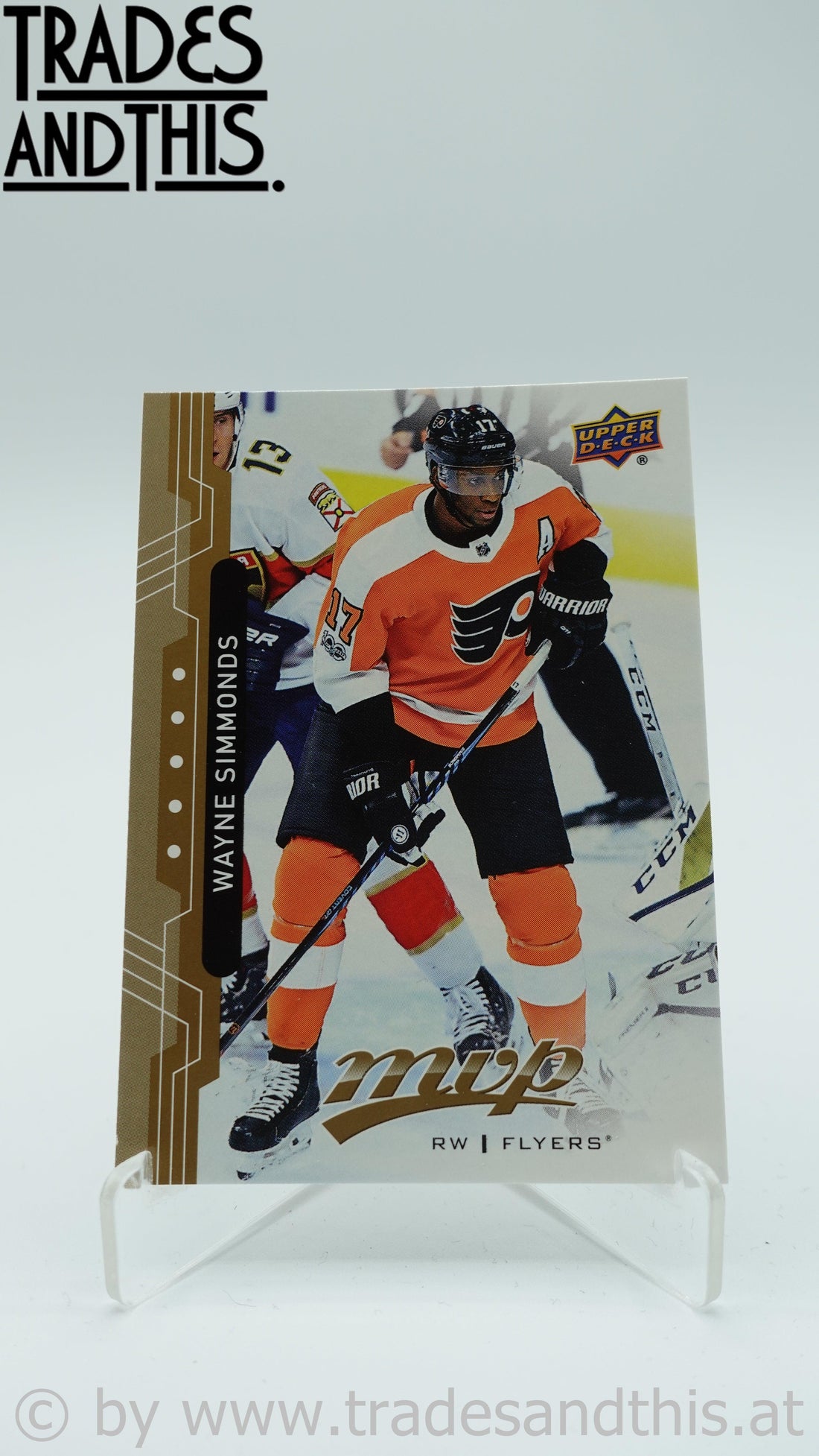 2018-19 Upper Deck MVP Wayne Simmonds #113 - Trades and This e.U.