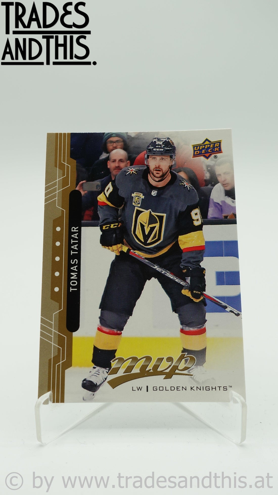 2018-19 Upper Deck MVP Tomas Tatar #116 - Trades and This e.U.