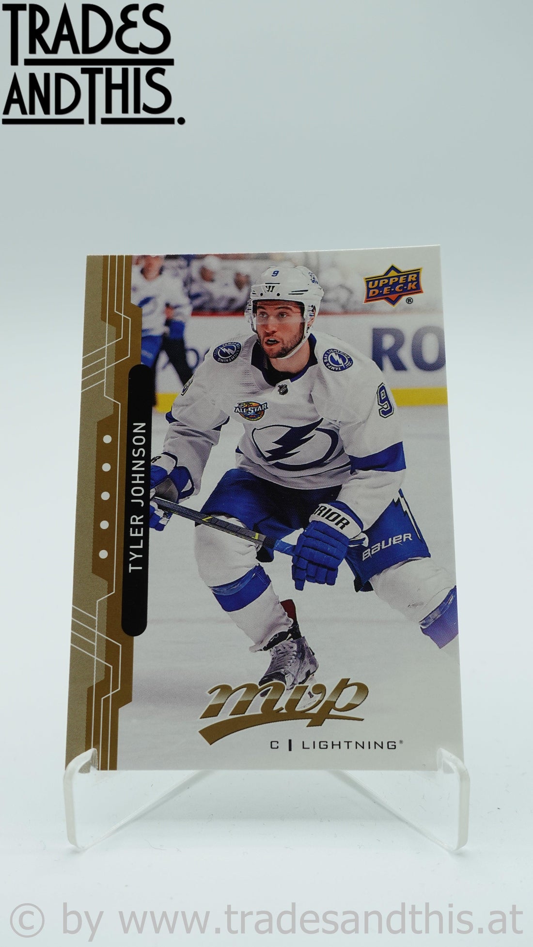 2018-19 Upper Deck MVP Tyler Johnson #119 - Trades and This e.U.