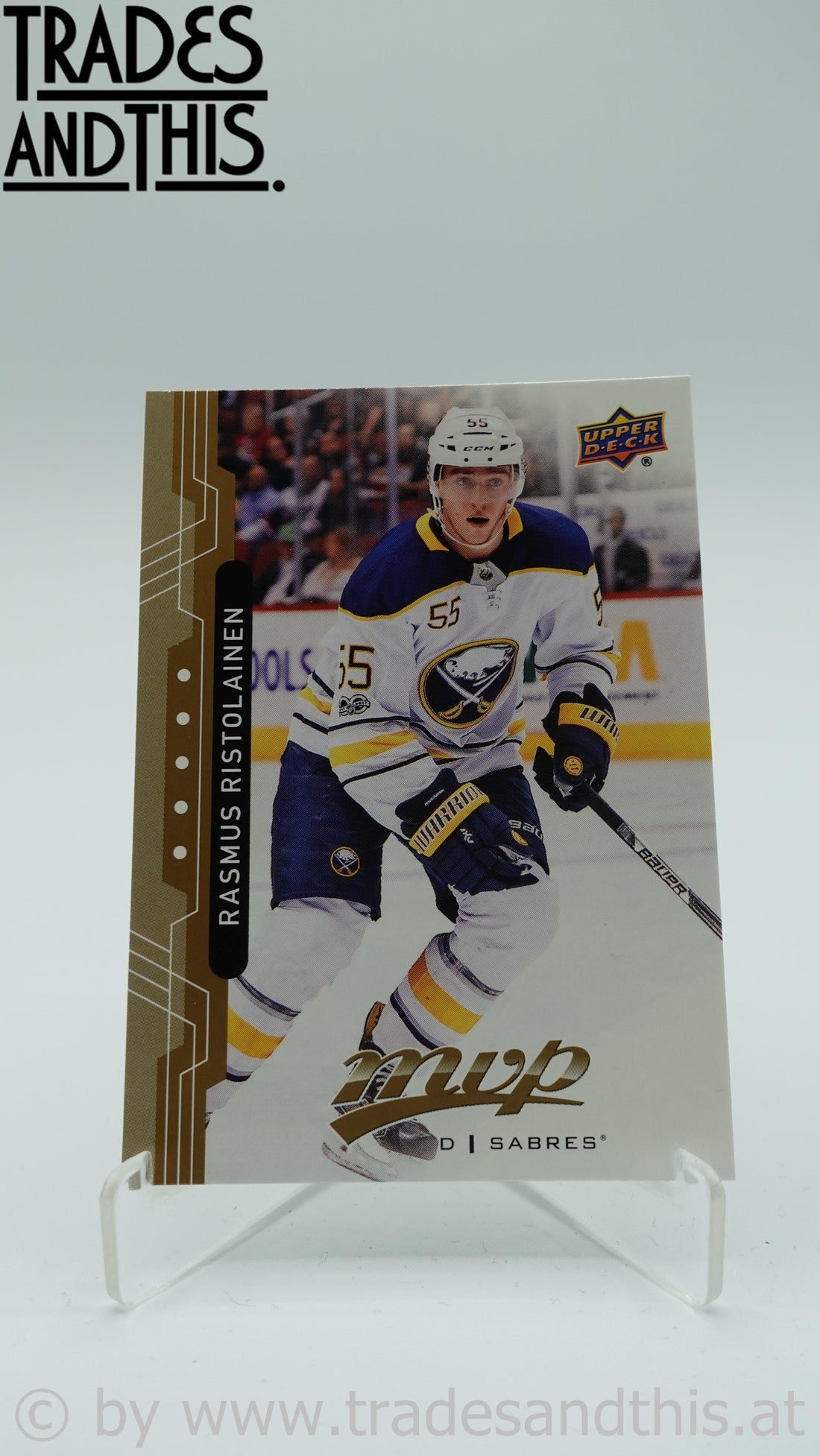 2018-19 Upper Deck MVP Rasmus Ristolainen #121 - Trades and This e.U.