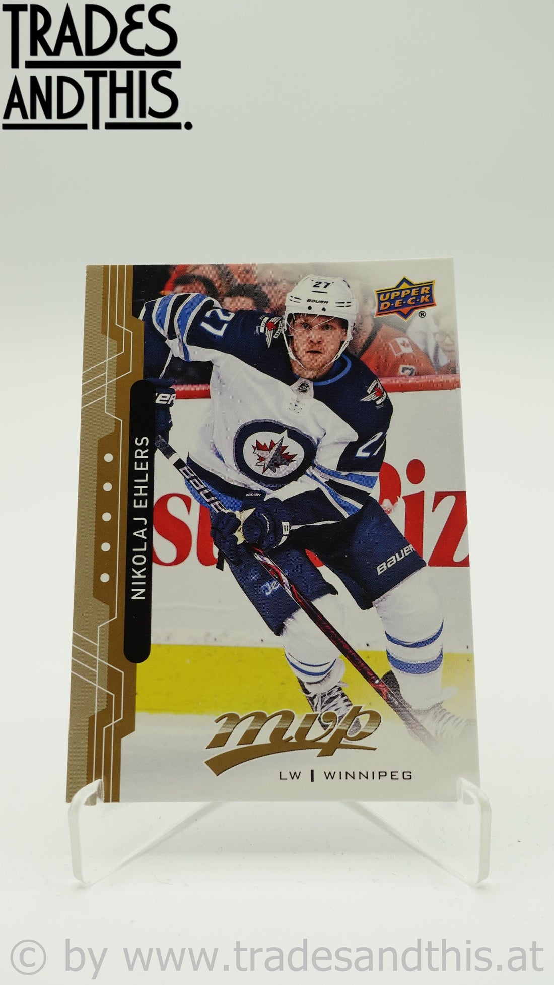 2018-19 Upper Deck MVP Nikolaj Ehlers #127 - Trades and This e.U.