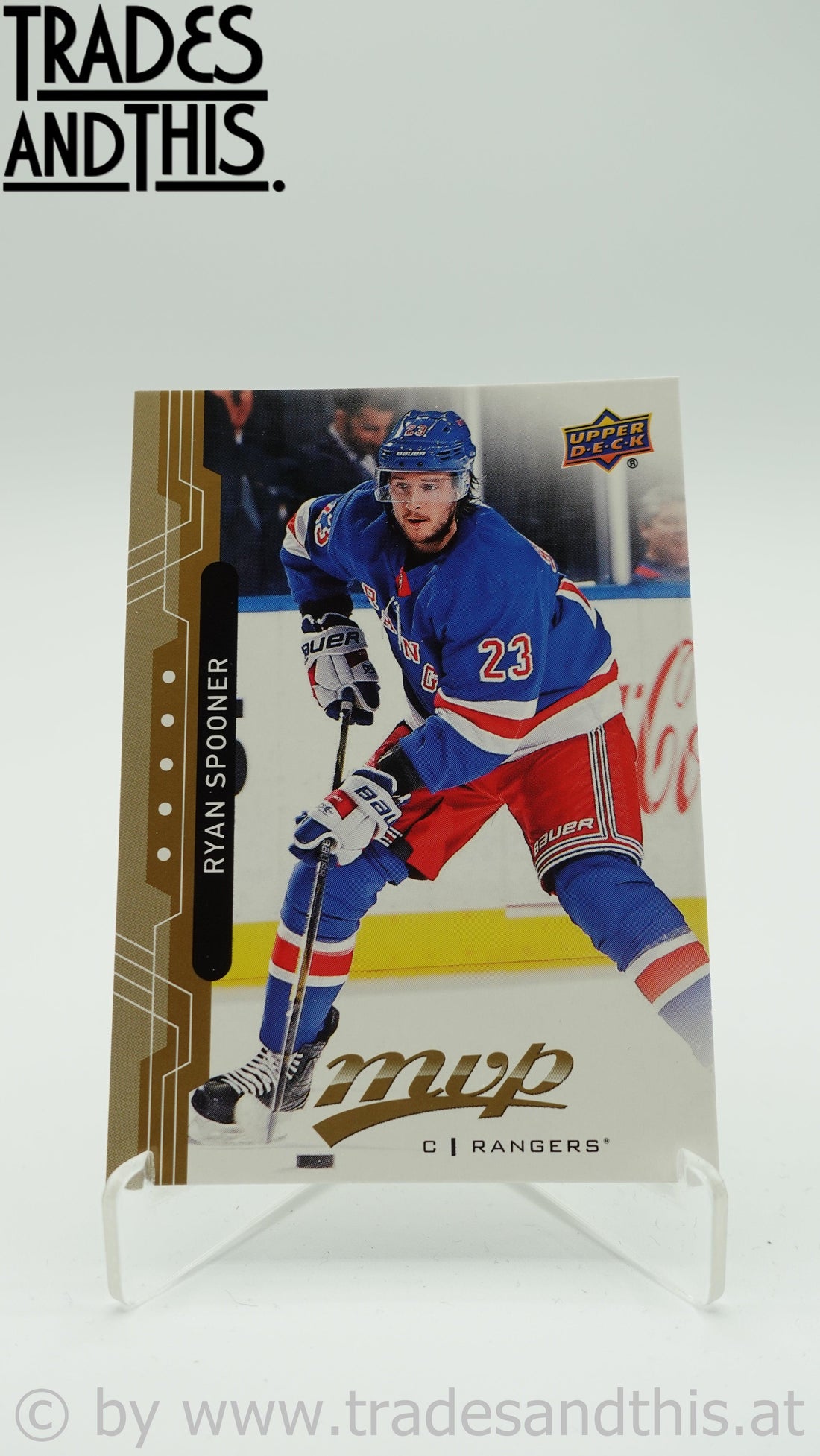 2018-19 Upper Deck MVP Ryan Spooner #133 - Trades and This e.U.