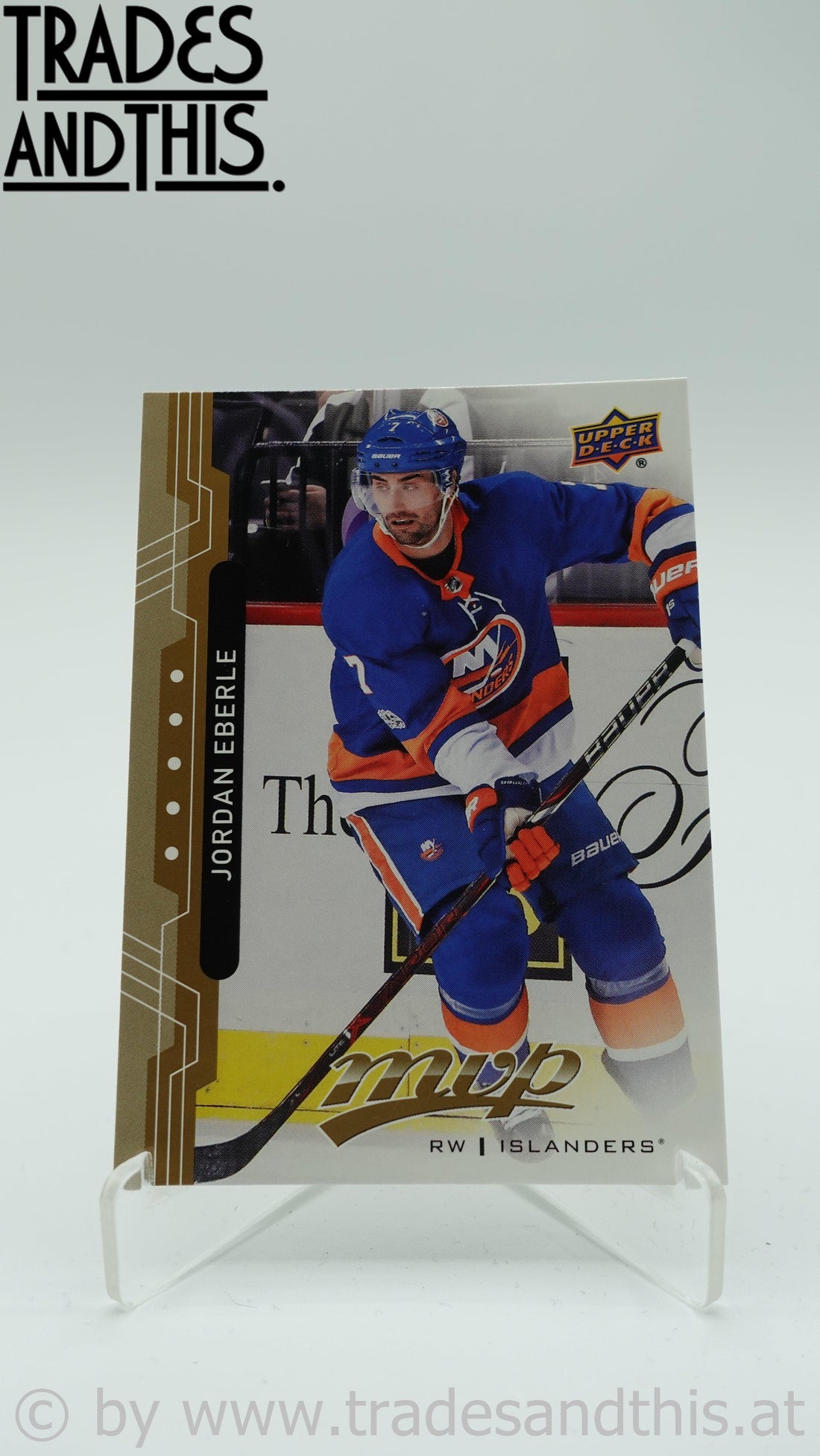 2018-19 Upper Deck MVP Jordan Eberle #138 - Trades and This e.U.