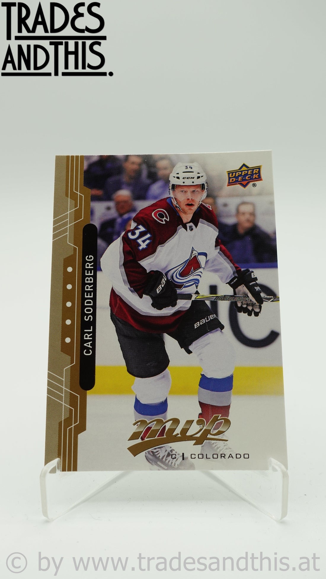 2018-19 Upper Deck MVP Carl Soderberg #149 - Trades and This e.U.