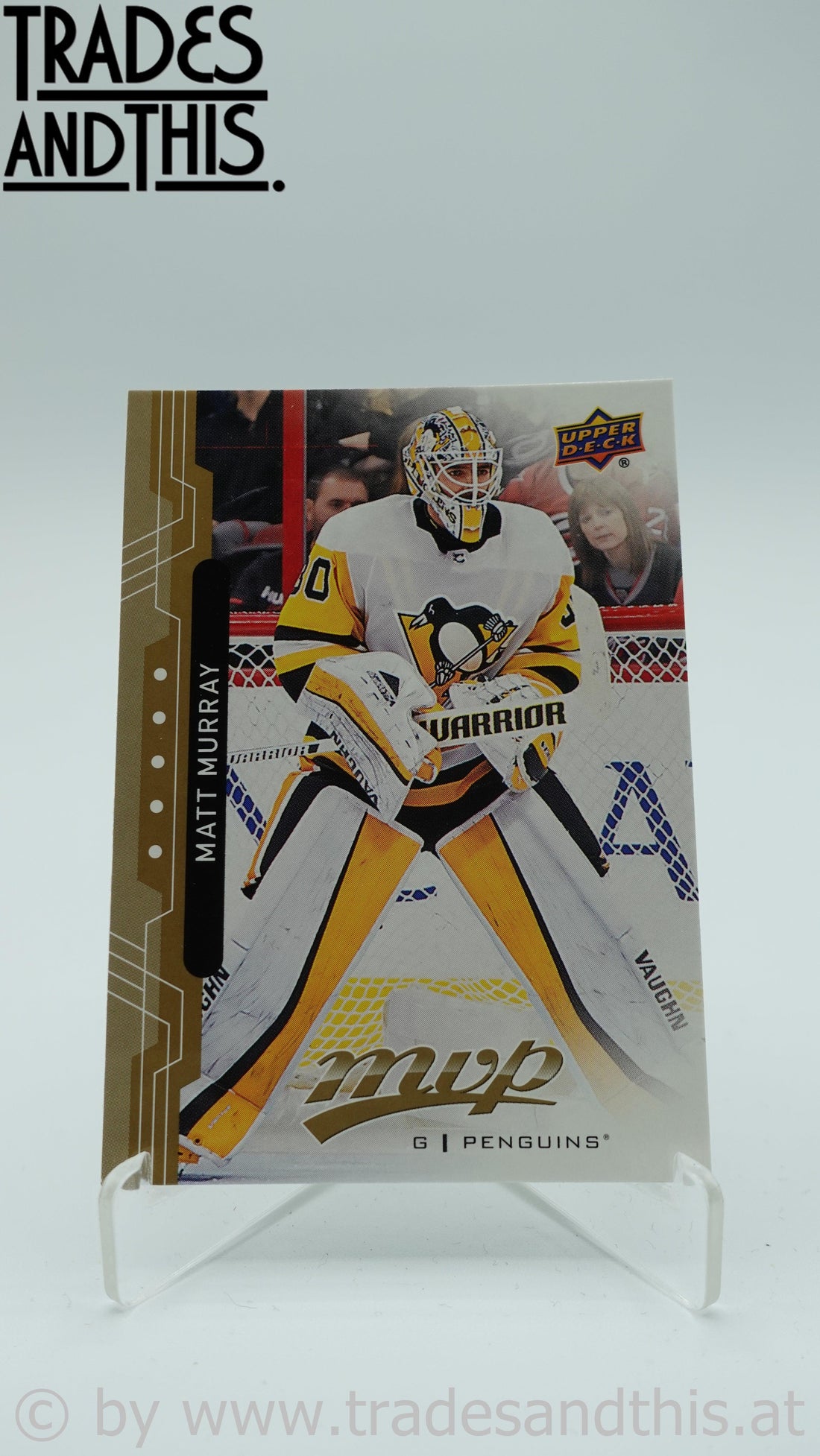 2018-19 Upper Deck MVP Matt Murray #150 - Trades and This e.U.