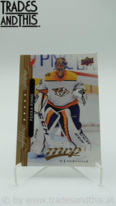 2018-19 Upper Deck MVP Pekka Rinne #161 - Trades and This e.U.
