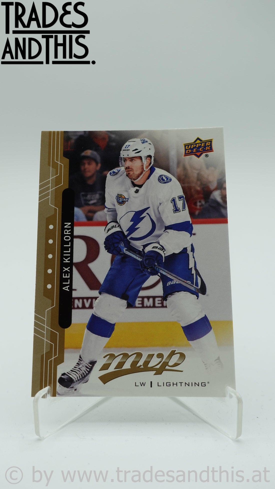 2018-19 Upper Deck MVP Alex Killorn #163 - Trades and This e.U.