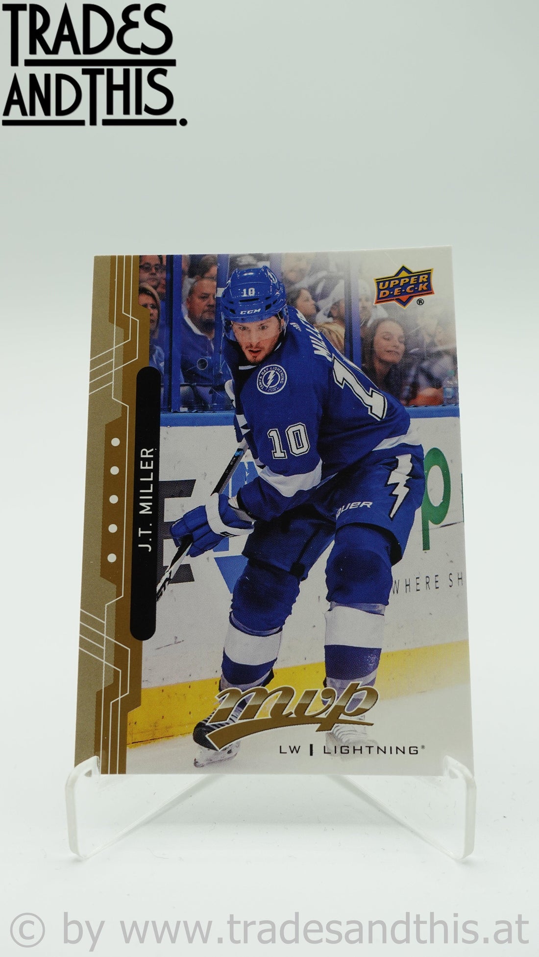 2018-19 Upper Deck MVP J.T. Miller #165 - Trades and This e.U.