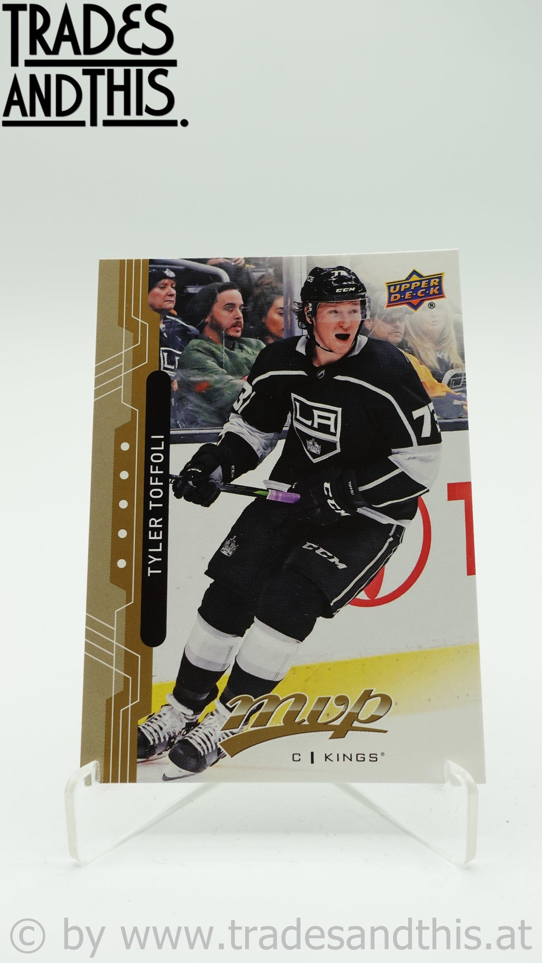 2018-19 Upper Deck MVP Tyler Toffoli #166 - Trades and This e.U.