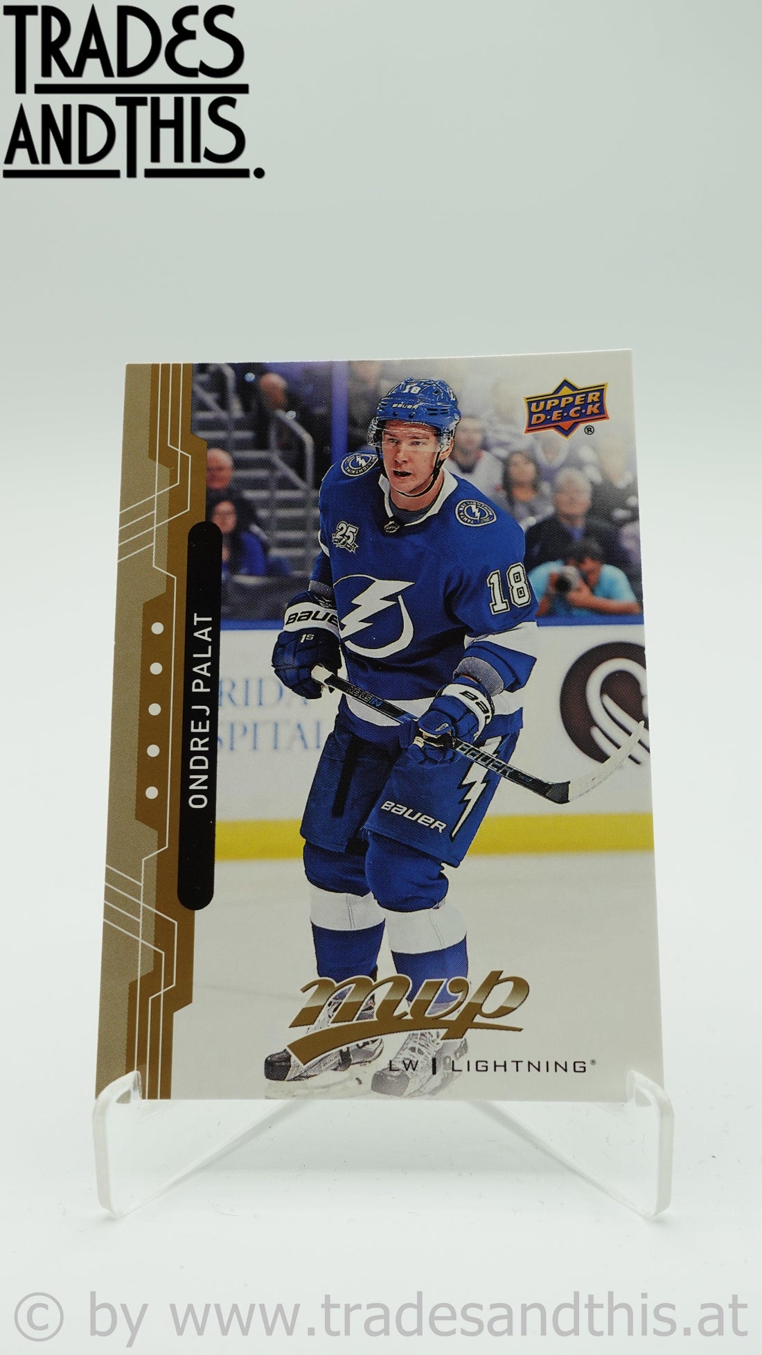 2018-19 Upper Deck MVP Ondrej Palat #169 - Trades and This e.U.