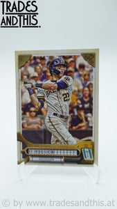 2022 Topps Gypsy Queen Christian Yelich #153