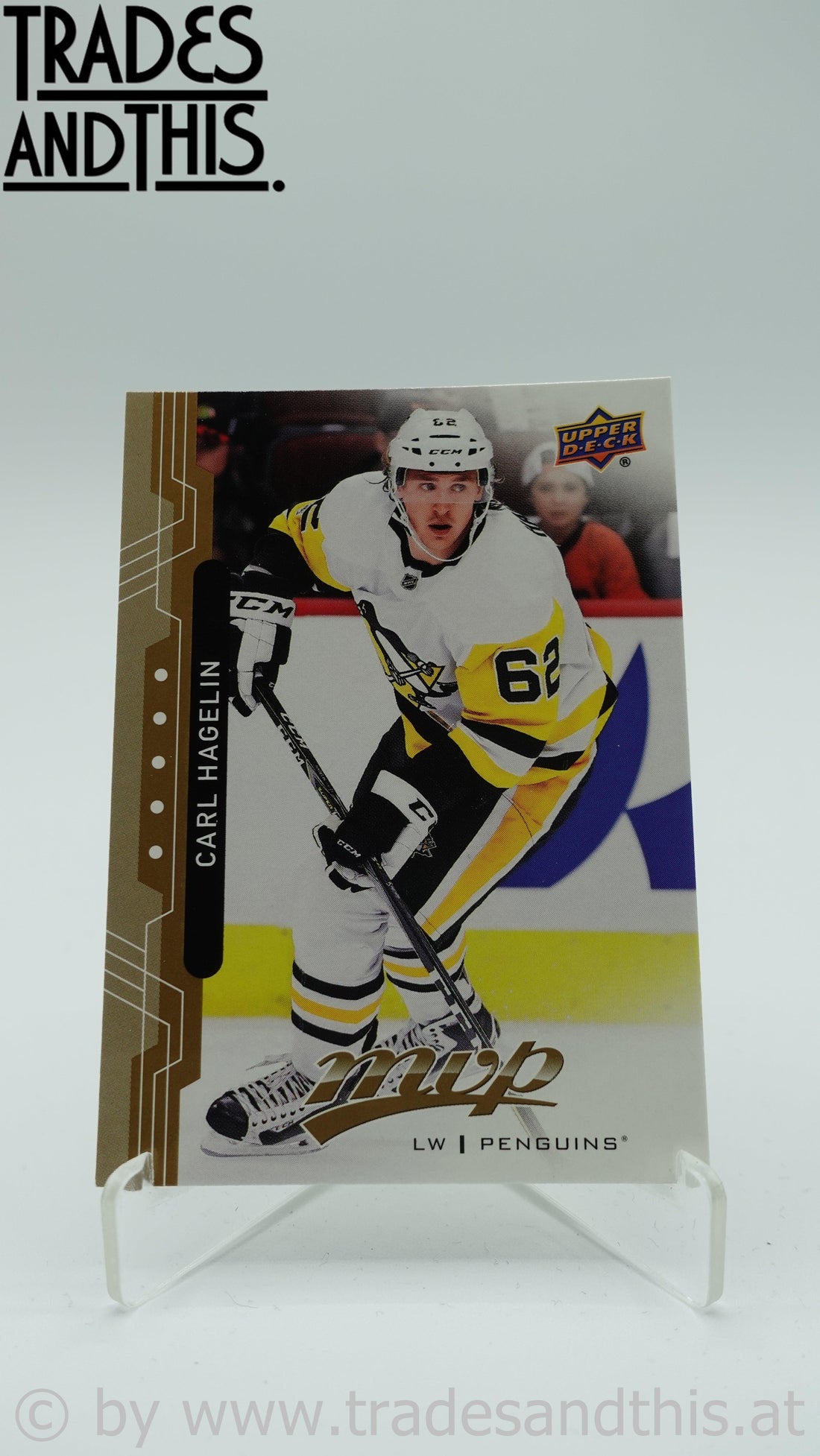 2018-19 Upper Deck MVP Carl Hagelin #176 - Trades and This e.U.