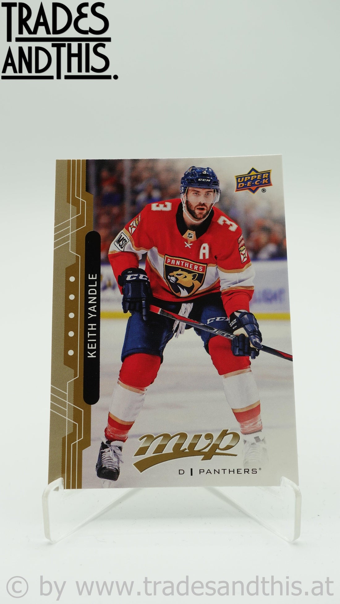 2018-19 Upper Deck MVP Keith Yandle #181 - Trades and This e.U.