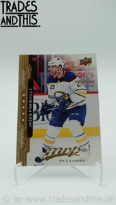 2018-19 Upper Deck MVP Jason Pominville #182 - Trades and This e.U.