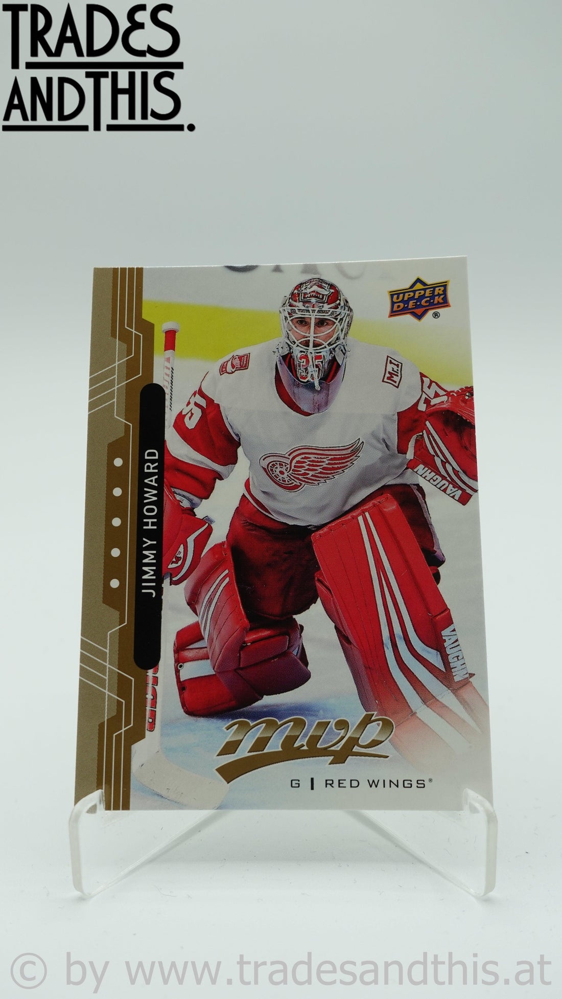 2018-19 Upper Deck MVP Jimmy Howard #185 - Trades and This e.U.