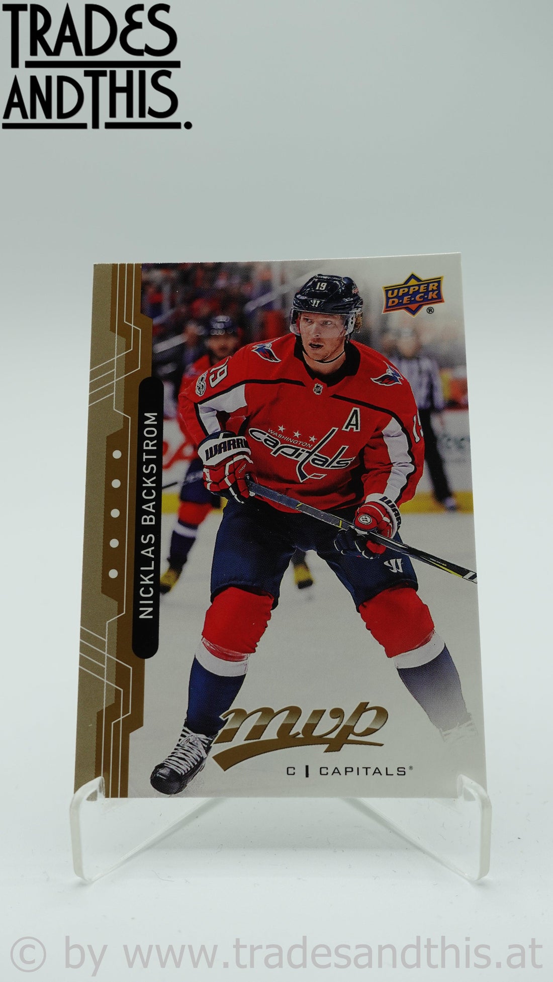 2018-19 Upper Deck MVP Nicklas Backstrom #186 - Trades and This e.U.