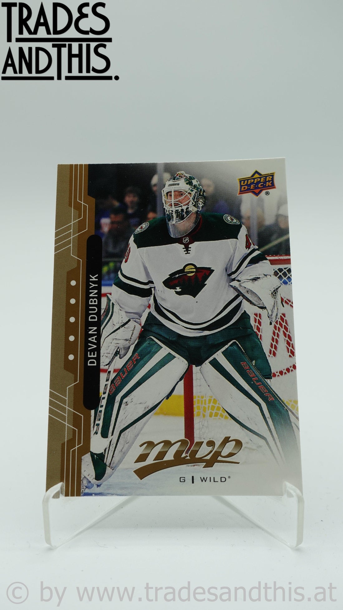 2018-19 Upper Deck MVP Devan Dubnyk #199 - Trades and This e.U.