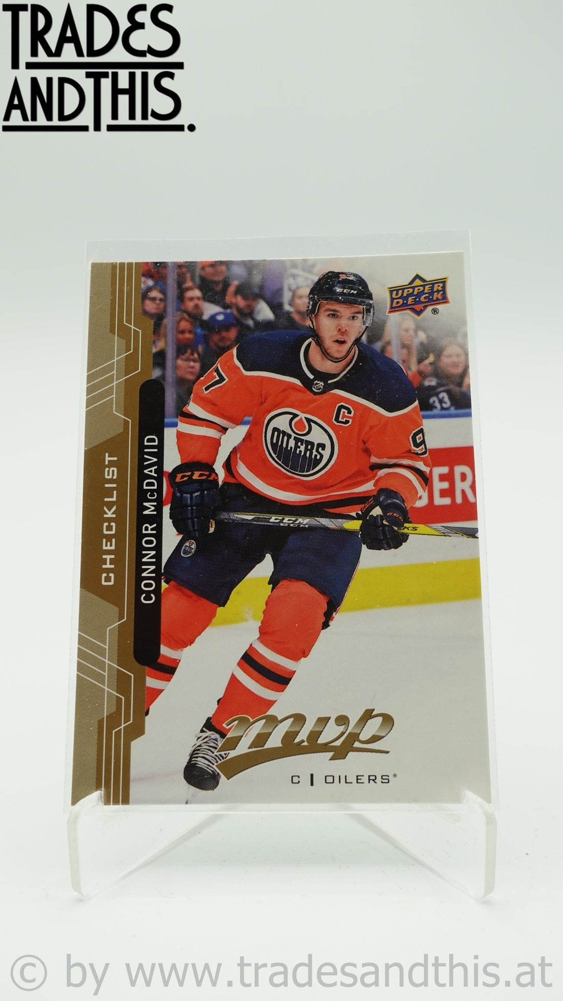 2018-19 Upper Deck MVP Checklist Connor McDavid #200 - Trades and This e.U.