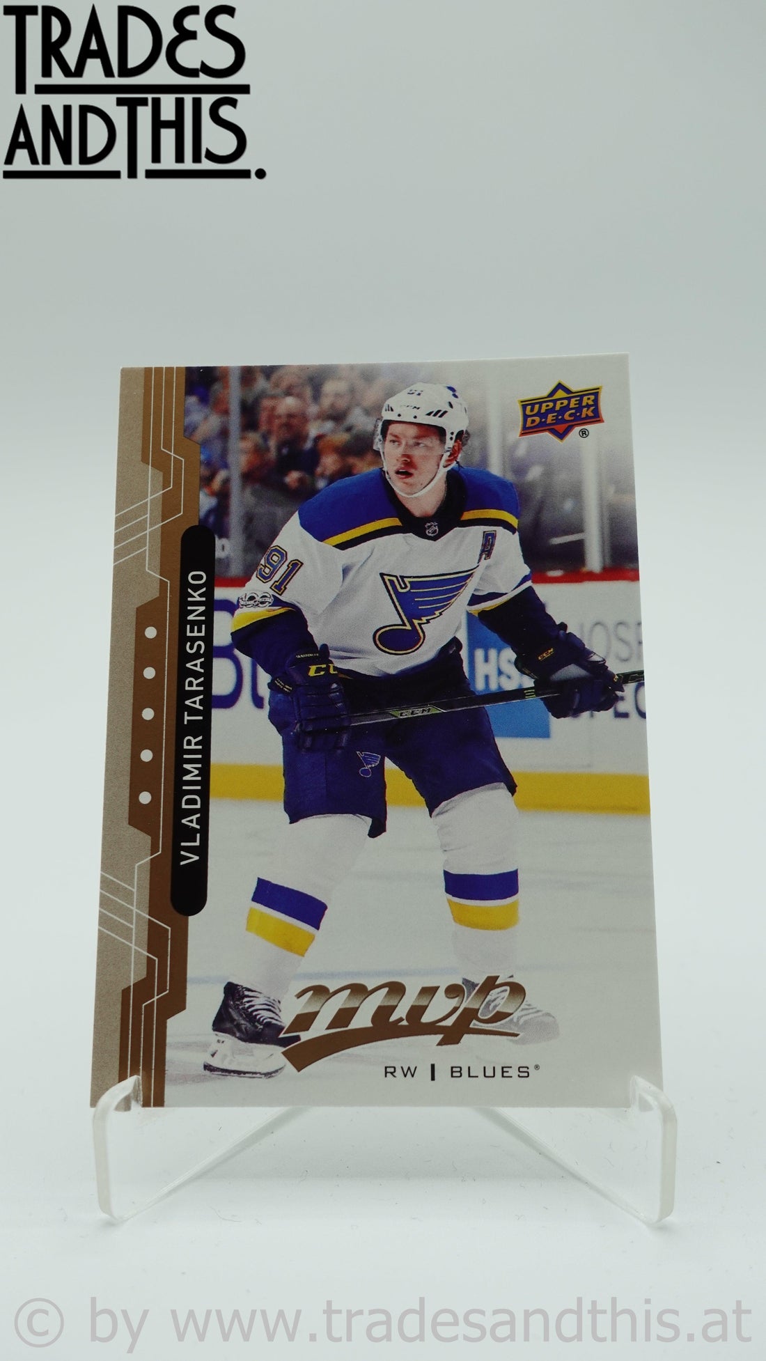 2018-19 Upper Deck MVP Vladimir Tarasenko #204 - Trades and This e.U.