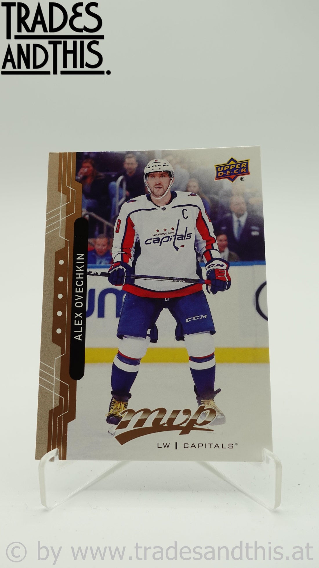 2018-19 Upper Deck MVP Alex Ovechkin #210 - Trades and This e.U.