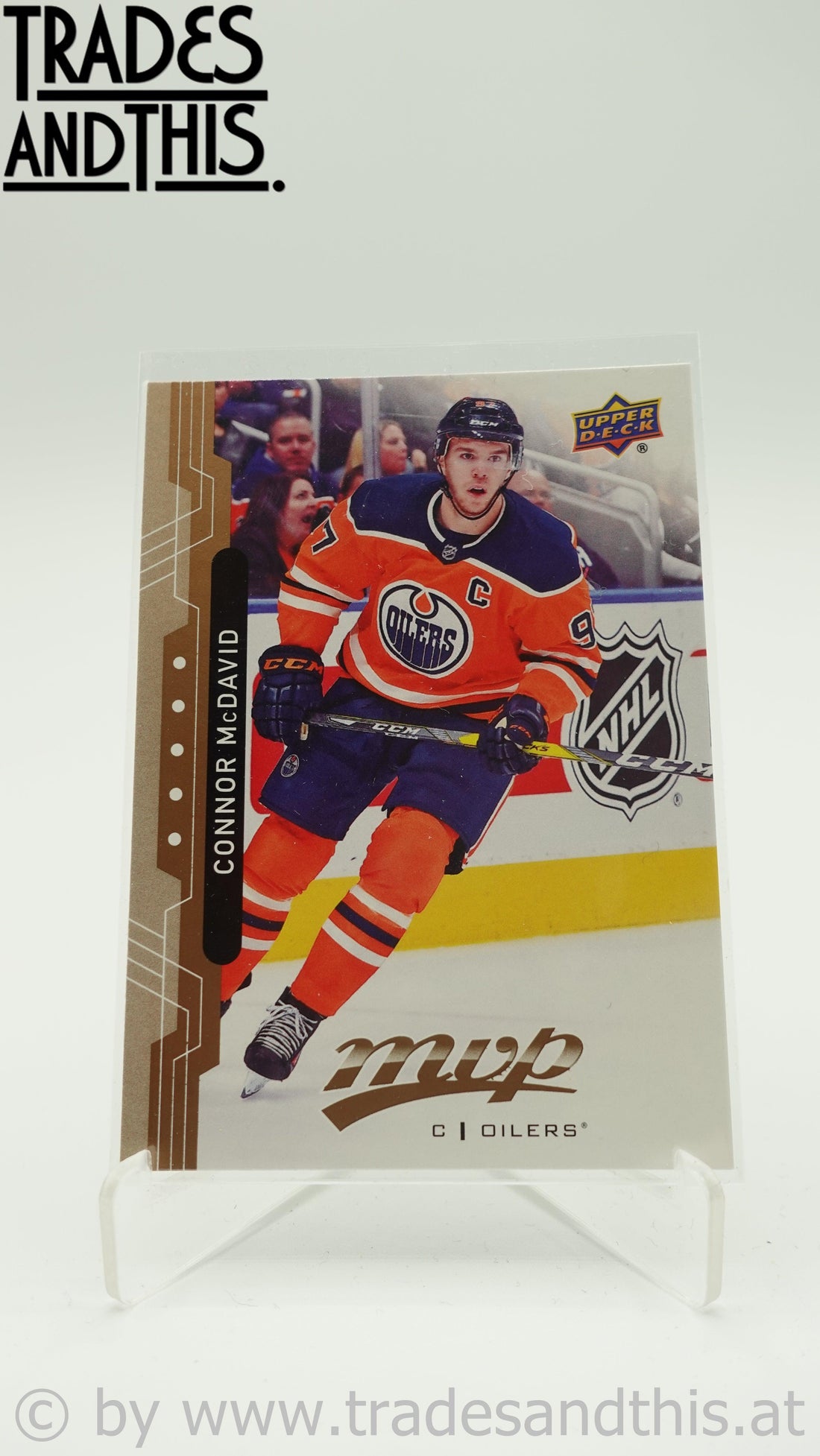 2018-19 Upper Deck MVP Connor McDavid #219 - Trades and This e.U.