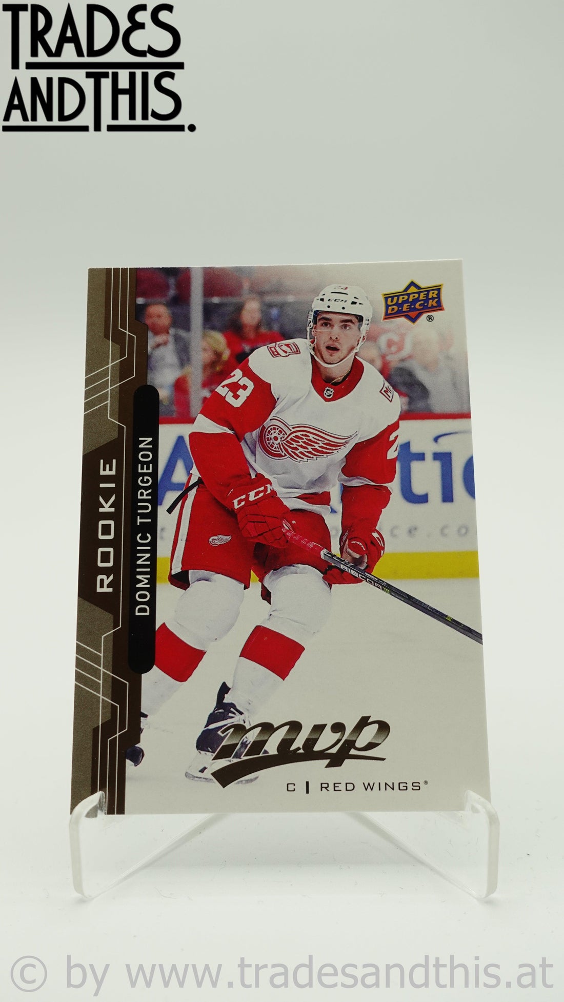 2018-19 Upper Deck MVP Dominic Turgeon #223 - Trades and This e.U.