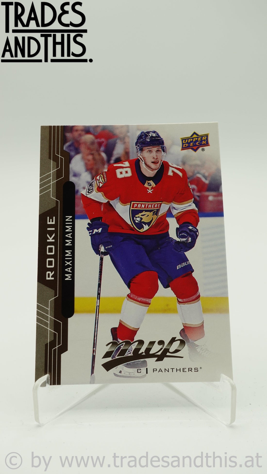 2018-19 Upper Deck MVP Maxim Mamin #231 - Trades and This e.U.