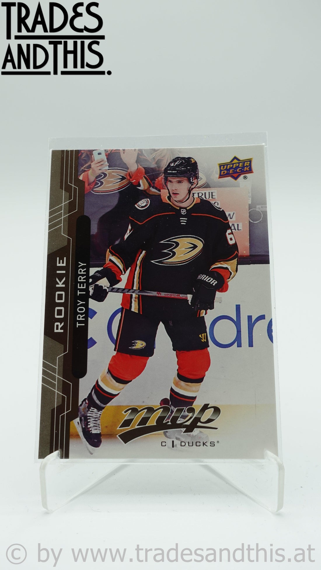 2018-19 Upper Deck MVP Troy Terry #238 - Trades and This e.U.