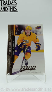 2018-19 Upper Deck MVP Eeli Tolvann #241 RC - Trades and This e.U.