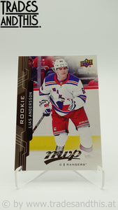 2018-19 Upper Deck MVP Lias Andersson #246 RC - Trades and This e.U.