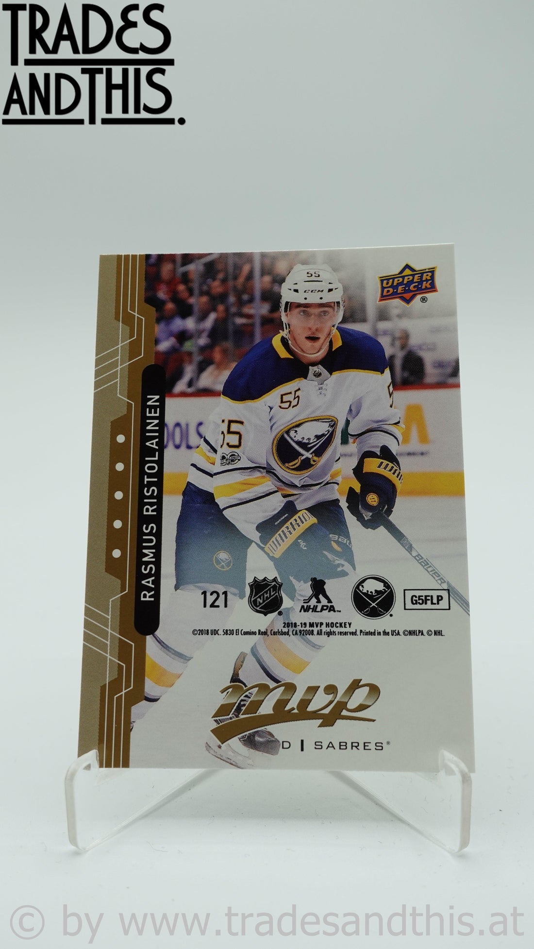 2018-19 Upper Deck MVP Puzzle Rasmus Ristolainen #121 - Trades and This e.U.