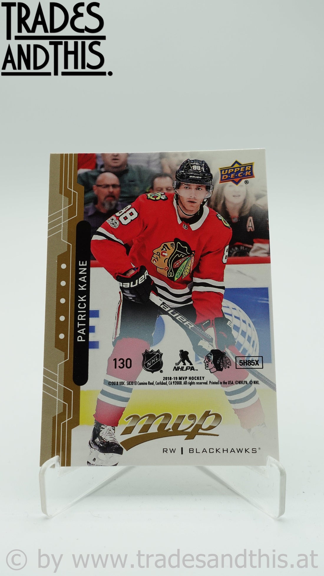 2018-19 Upper Deck MVP Puzzle Patrick Kane #130 - Trades and This e.U.