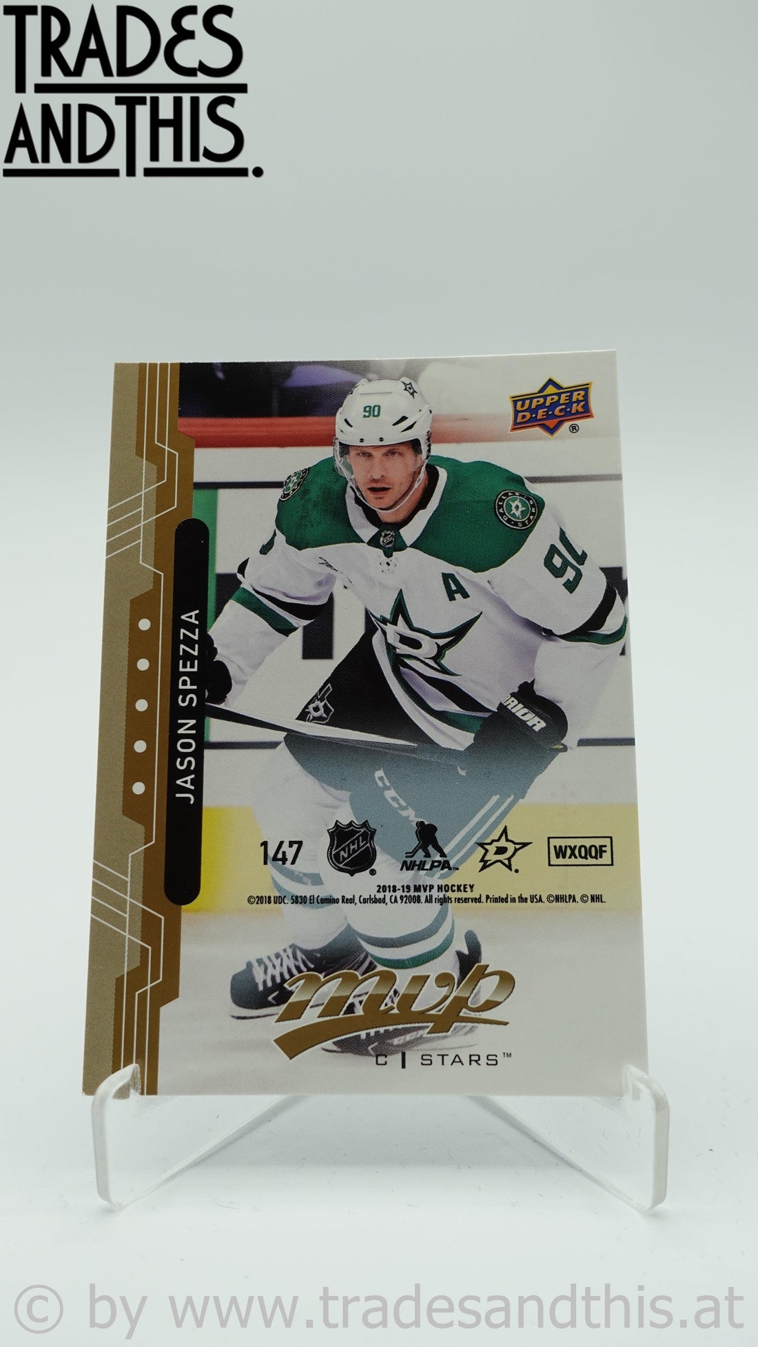 2018-19 Upper Deck MVP Puzzle Jason Spezza #147 - Trades and This e.U.