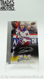 2018-19 Upper Deck Silver Script Mats Zuccarello #28 - Trades and This e.U.